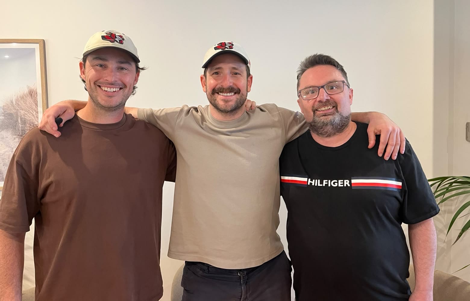 Ryan, The Don and guest Scooter McNeice on the campaign trail